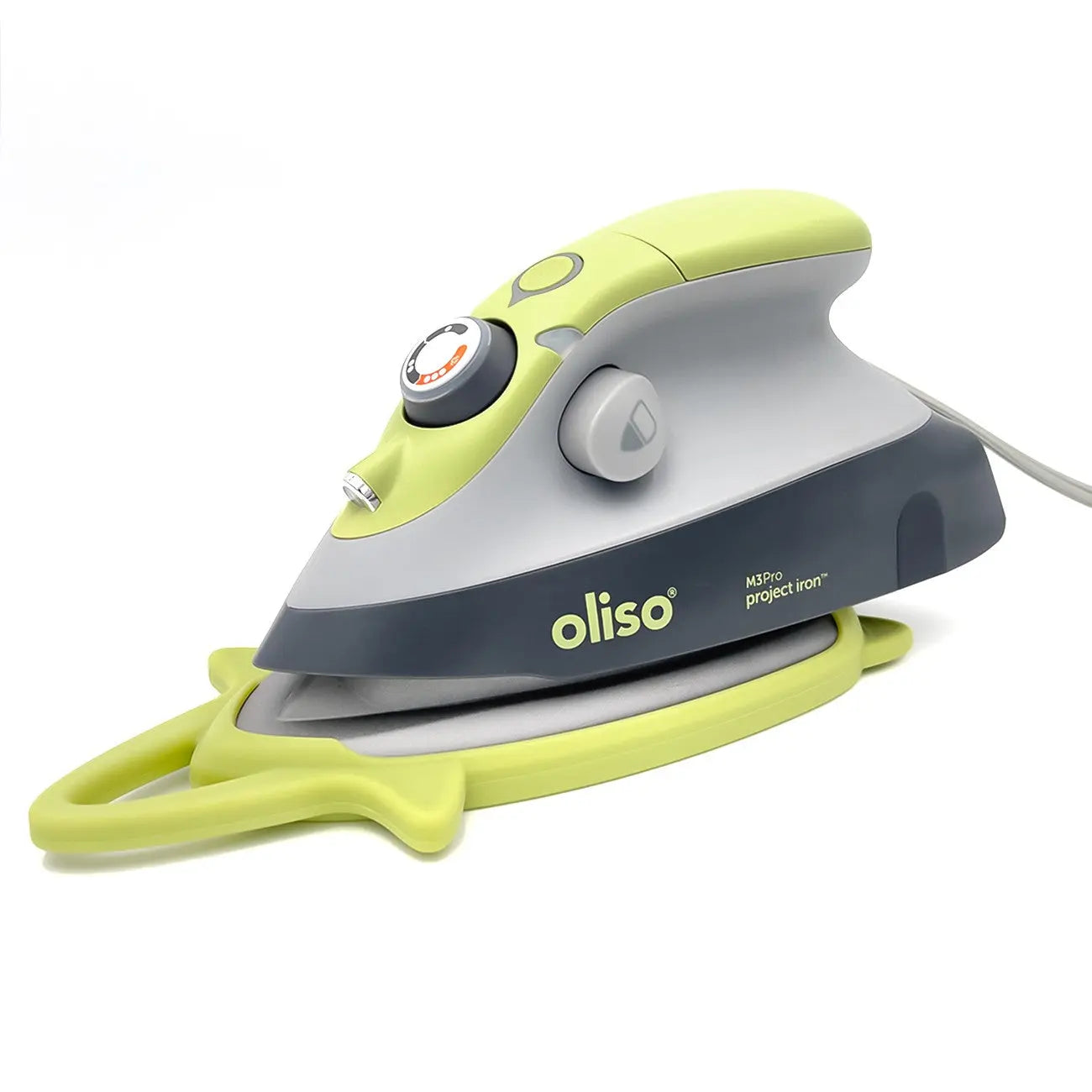 Oliso-Mini-Iron-With-Trivet-Pistachio-Checker-Distributor-210896663