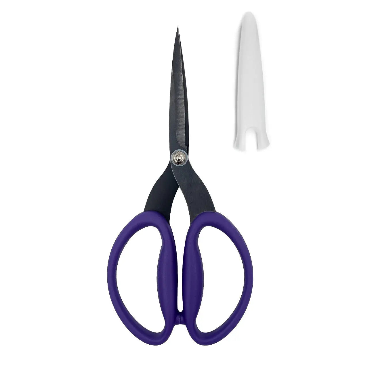 Perfect-Scissors-Purple-7-3-4in-Large-Micro-Serrated-Non-Slip-Blade-Checker-Distributor-209910330
